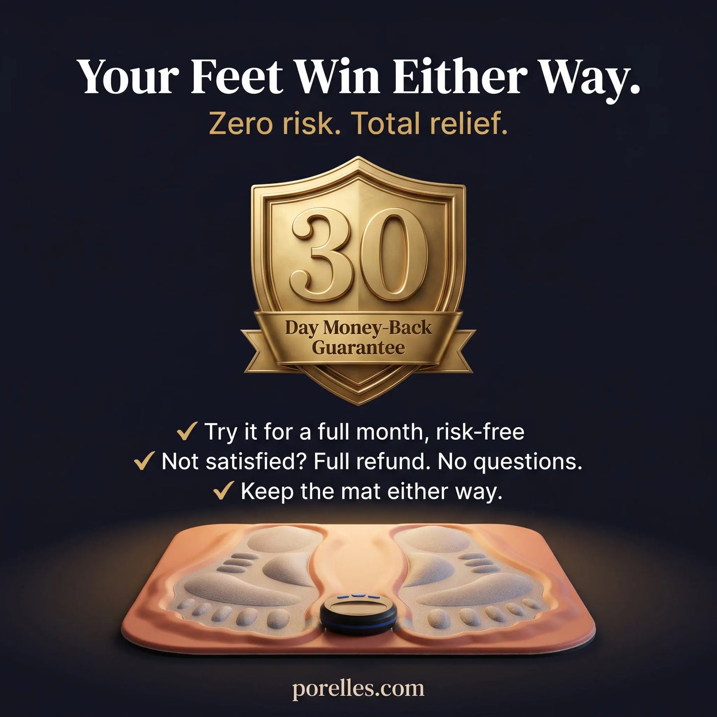 Lumisole EMS Foot Pain Relief Mat