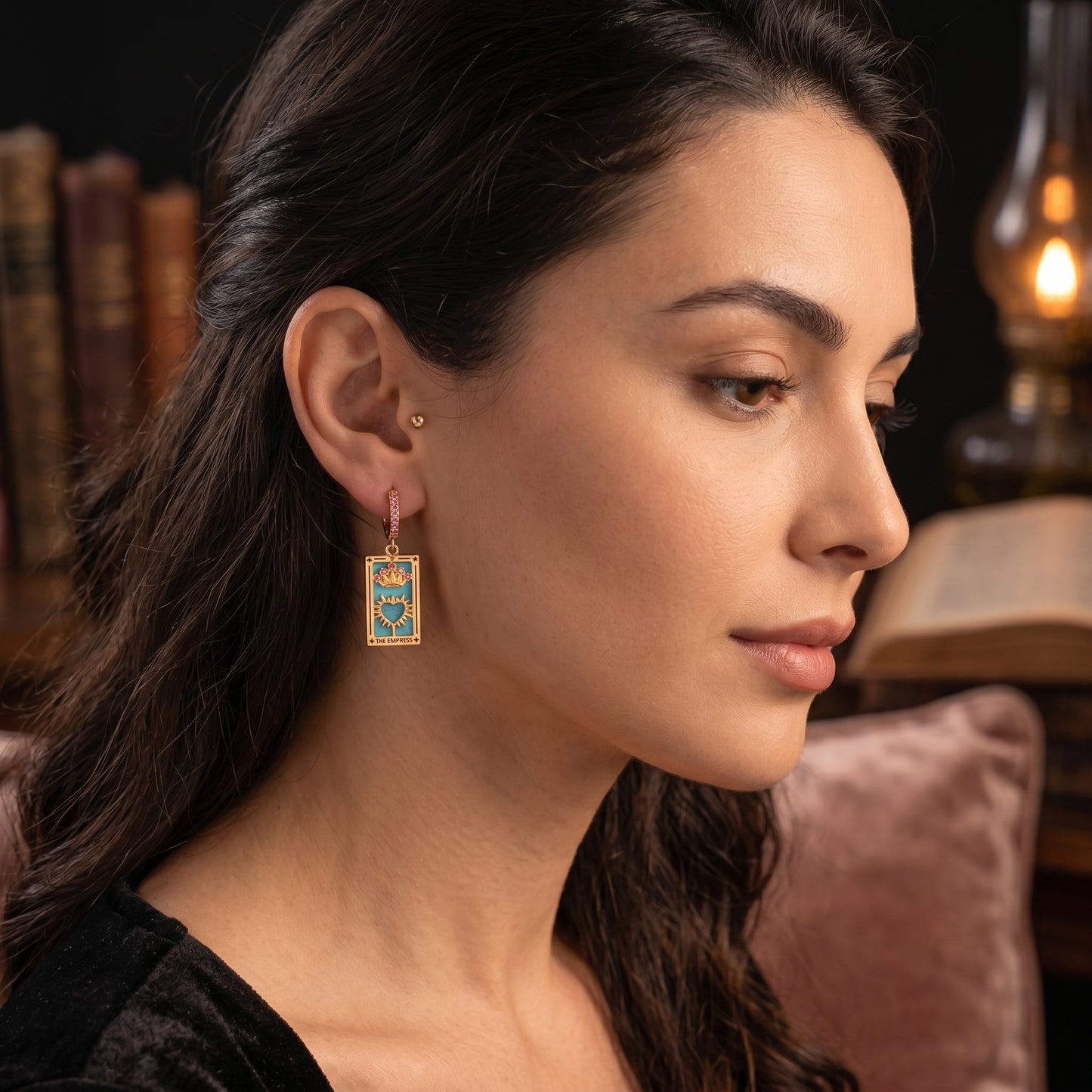 Tarot Card Manifestation Earrings