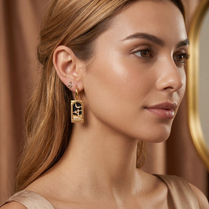 Tarot Card Manifestation Earrings
