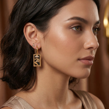 Tarot Card Manifestation Earrings