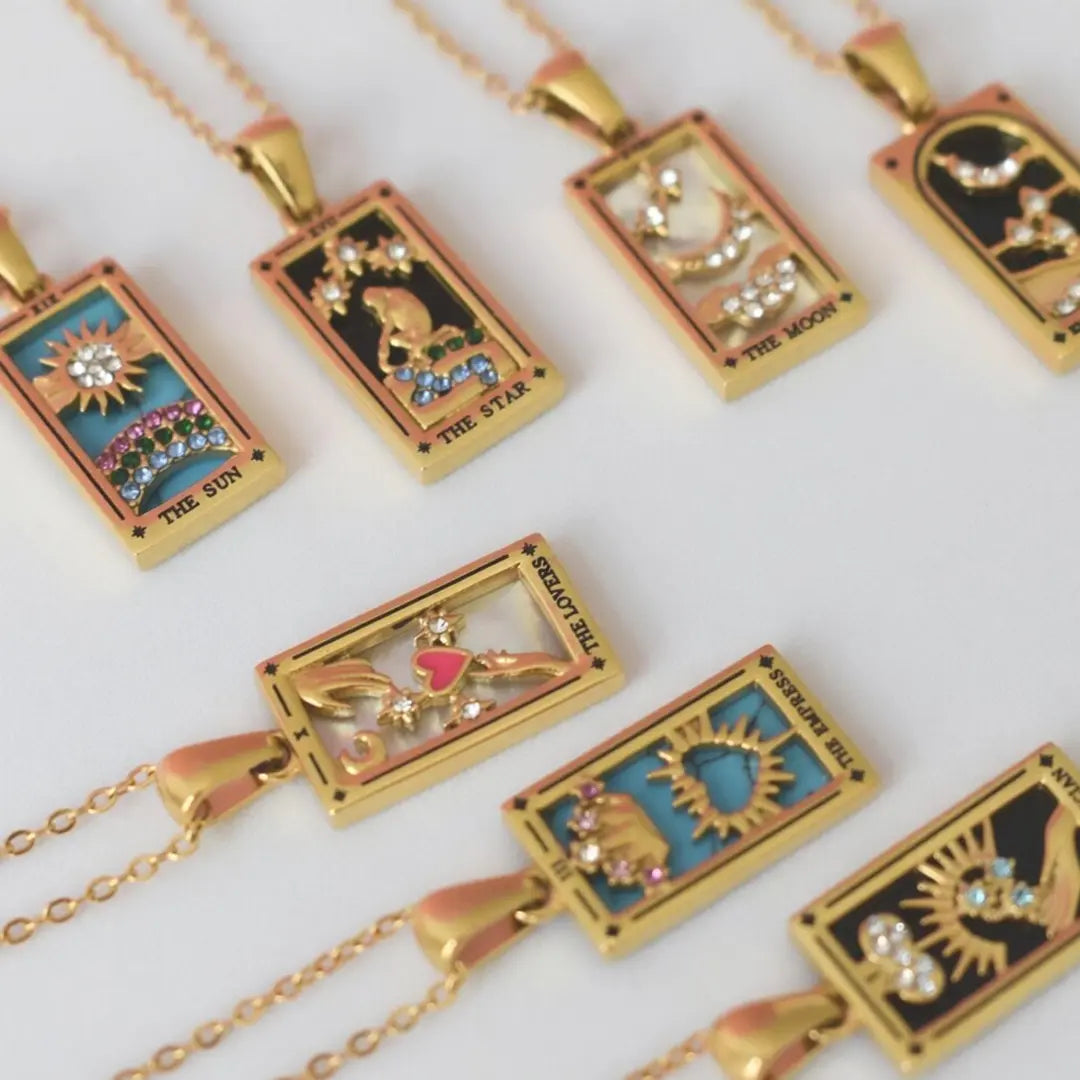 Tarot Card Necklace