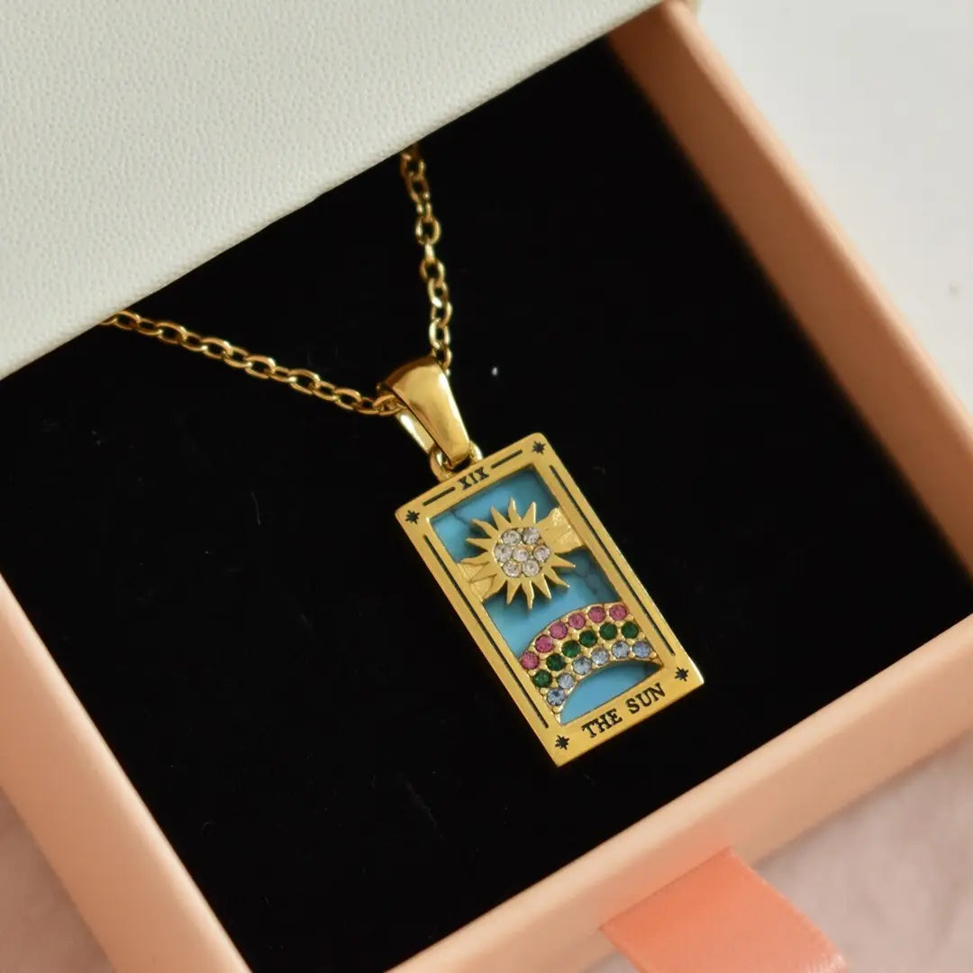 Tarot Card Necklace