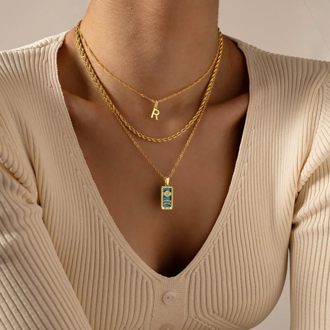 Tarot Card Necklace