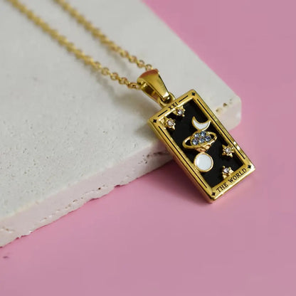Tarot Card Necklace