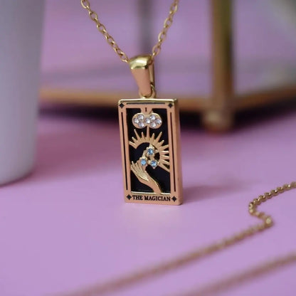 Tarot Card Necklace