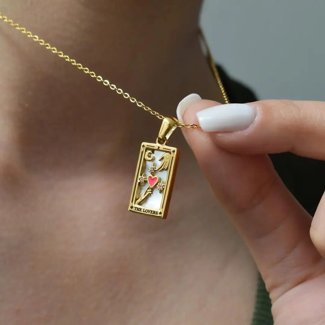 Tarot Card Necklace