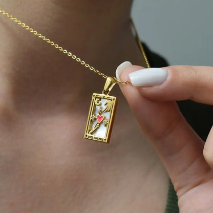Tarot Card Necklace