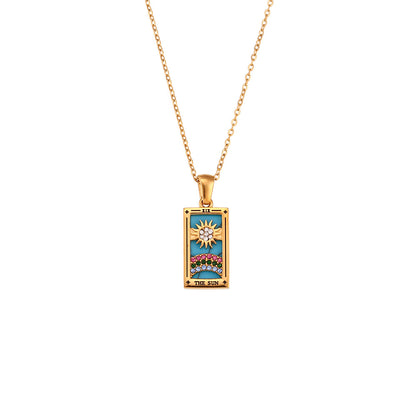 Tarot Card Necklace